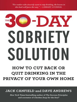 The 30-Day Sobriety Solution - ebook